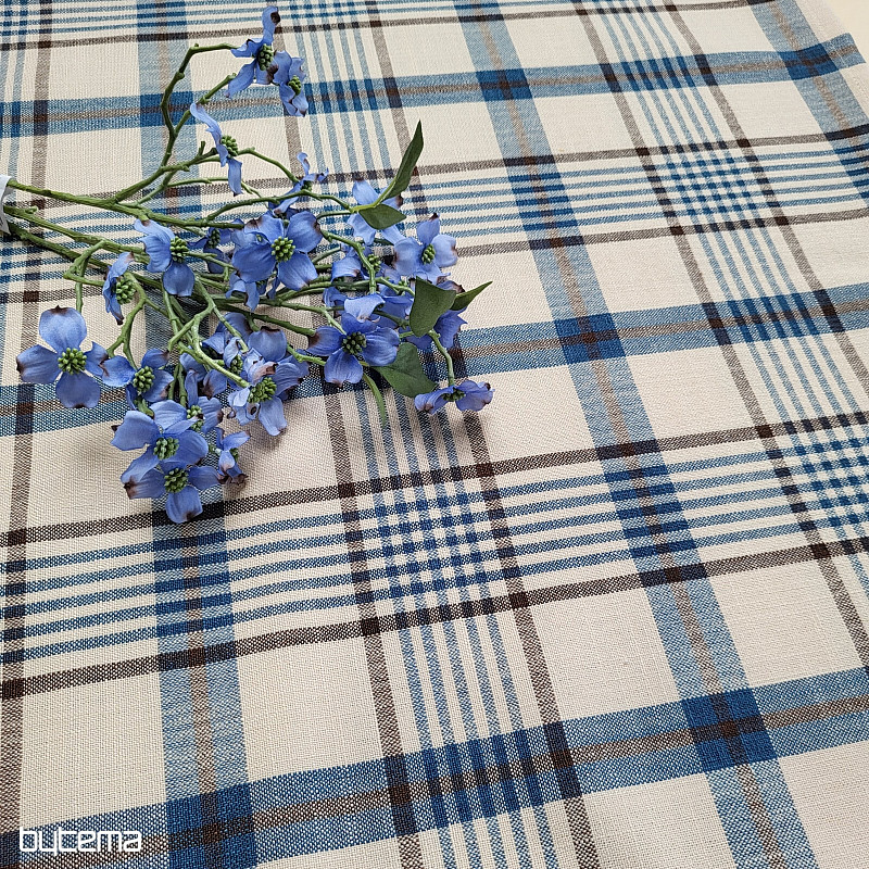Tovaglia e sciarpa ANZOL BLUE