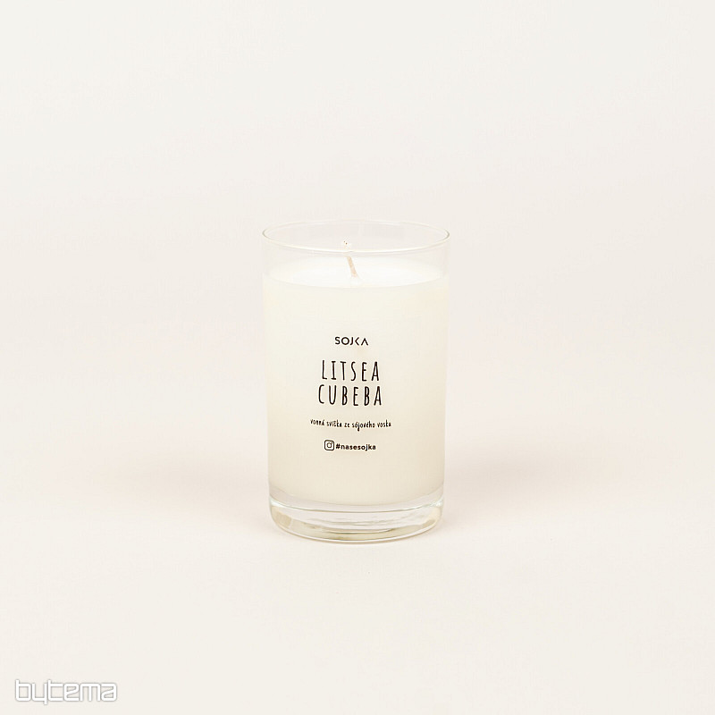 Candela profumata alla soia LITSEA CUBEBA