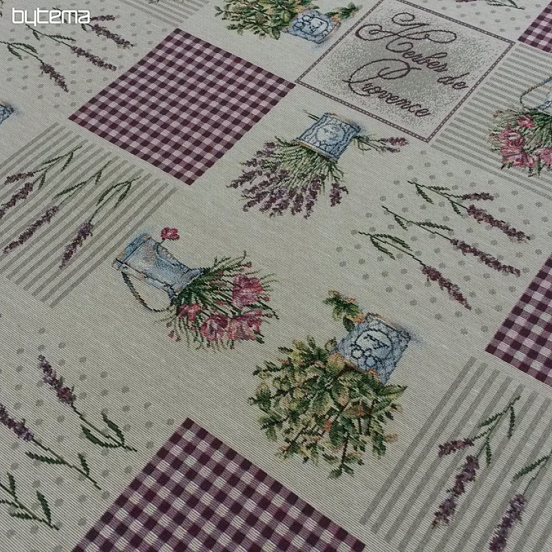 Tessuto arazzo FIORI DELLA PROVENZA