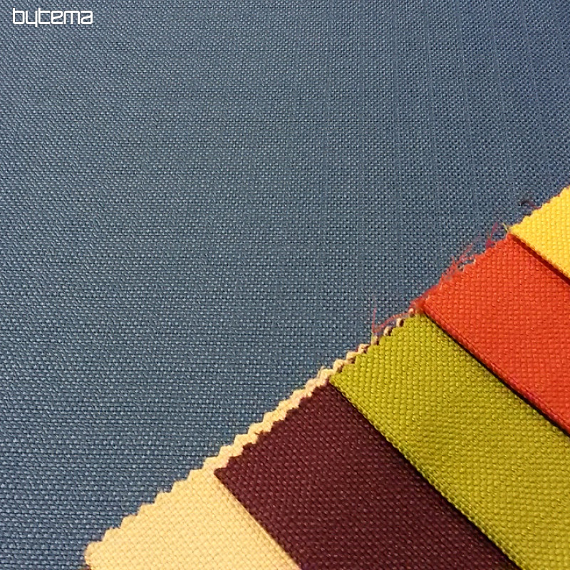 Tessuto decorativo Teflon blu 160 cm