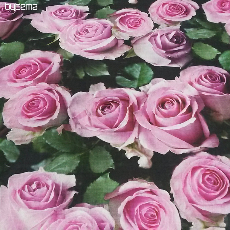 Tessuto decorativo Rose stampa digitale 3D