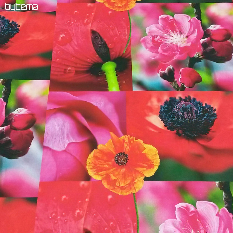 Tessuto decorativo stampa digitale GIARDINO GIAPPONESE