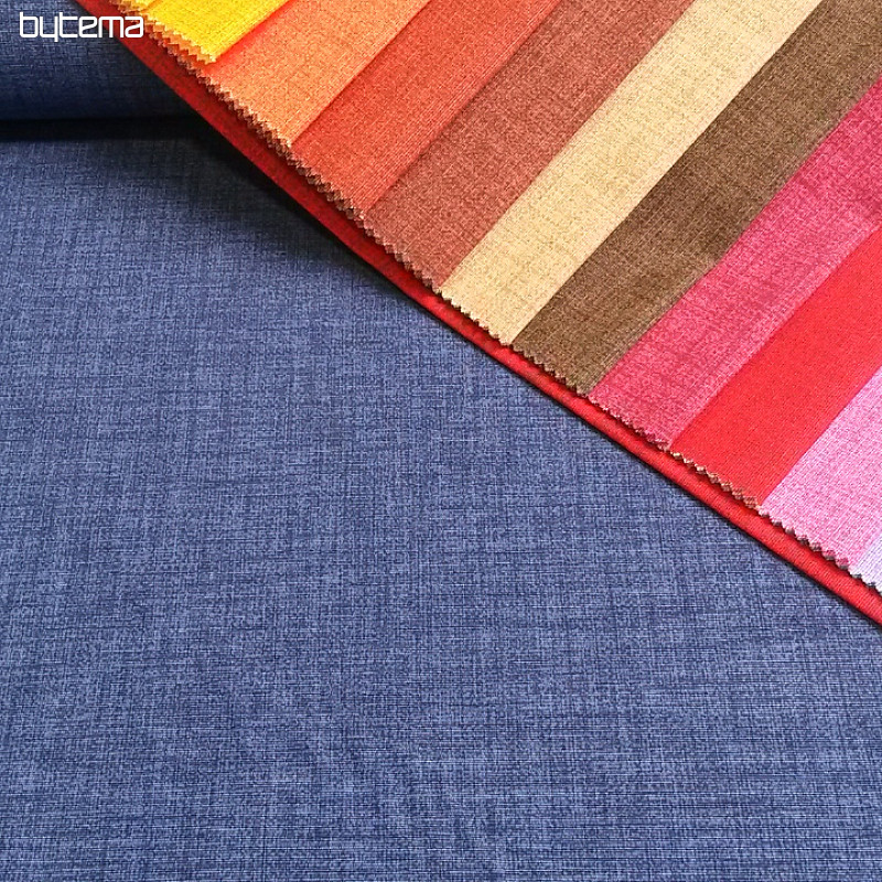 Tessuto decorativo monocolore EDGAR 602 blu