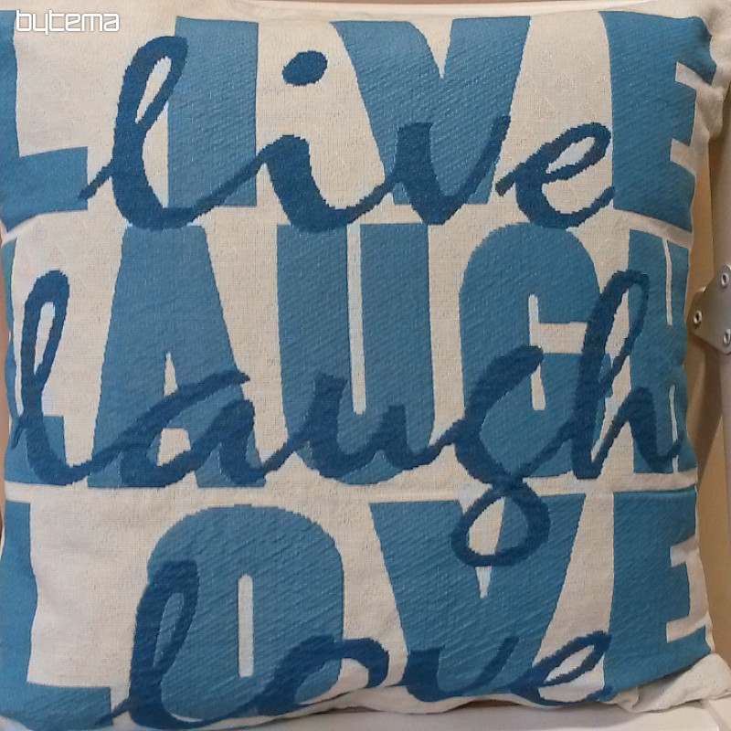 Fodera per cuscino decorativo LIVE TURCHESE