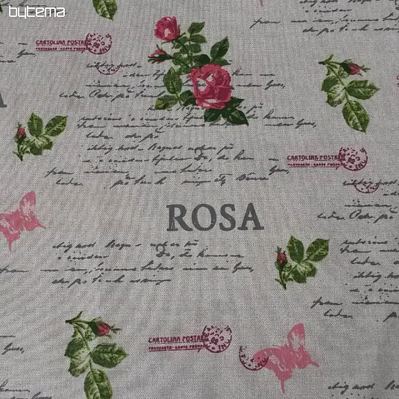Tessuto decorativo CLOE ROSA 280 cm