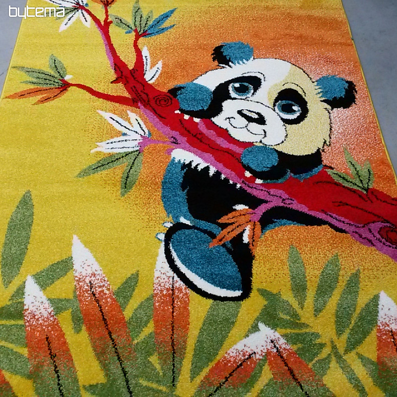 Tappeto per bambini PANDA su albero