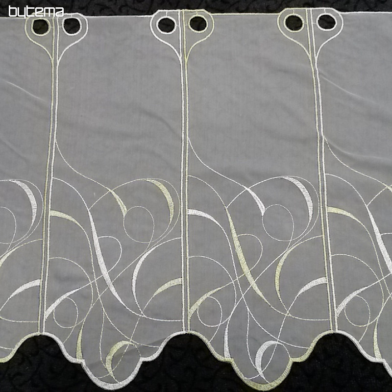 Ornamento per tende verde