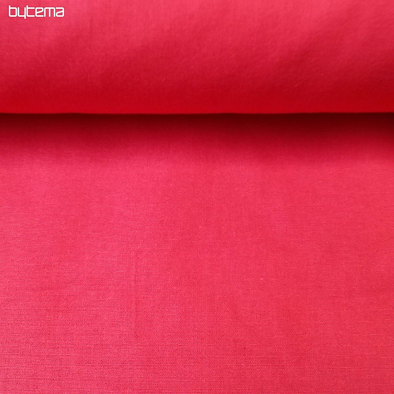 Tessuto di cotone rosso UNI