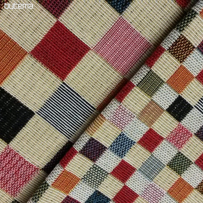 Tessuto arazzo SCACCHI GRANDE 2 cm
