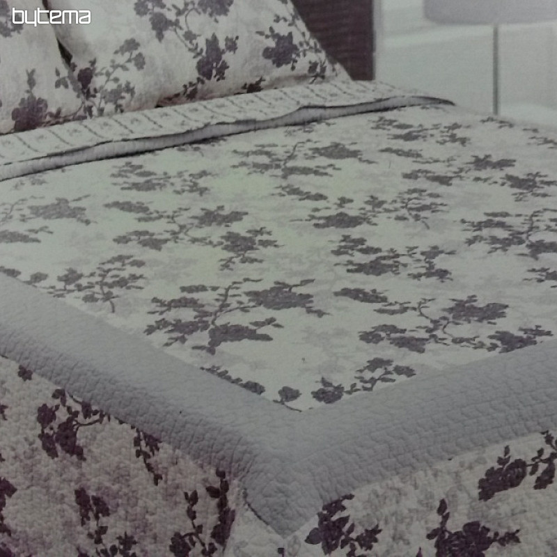 Set copriletto FLOWER GRIGIO con fodere