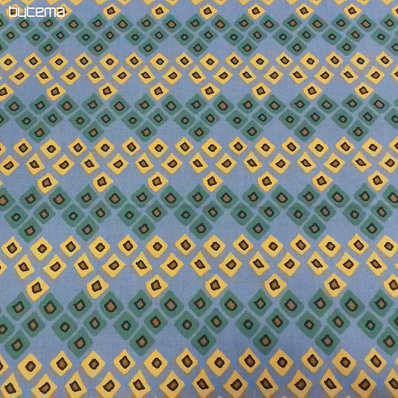 Tessuto decorativo ETNO DOZALI blu
