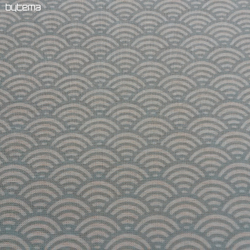 Tessuto decorativo SUSHIS azzurro
