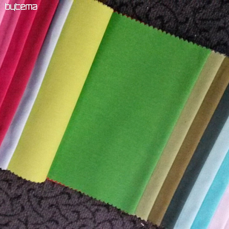 Tessuto decorativo tinta unita verde LISO 602