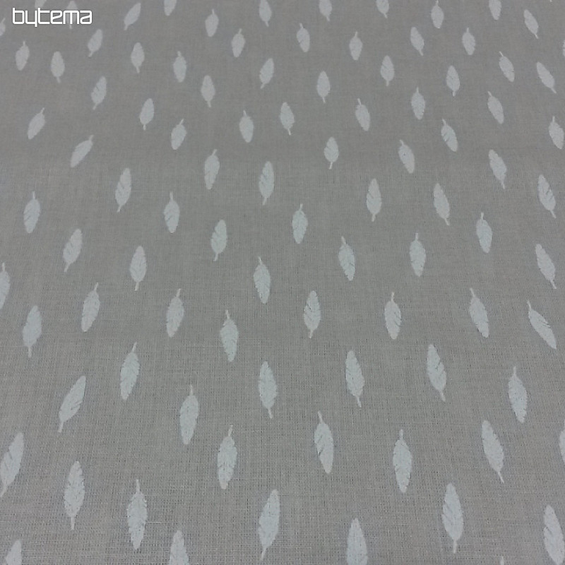 Tessuto di cotone Piume beige