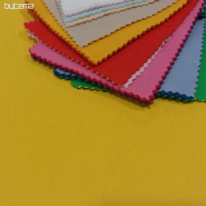 Tessuto UNI in cotone giallo