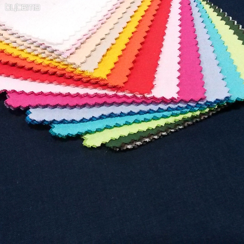 Tessuto di cotone UNI blu scuro