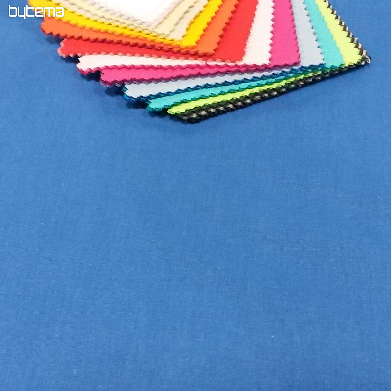 Tessuto di cotone blu UNI