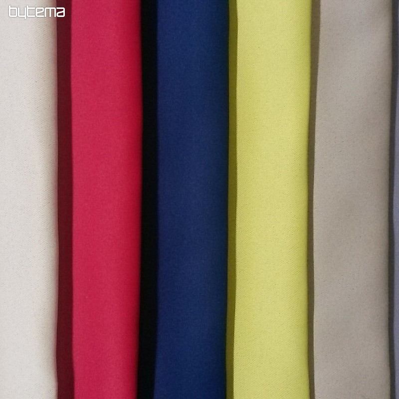 Tessuto decorativo BLACKOUT per tende verde 140 cm