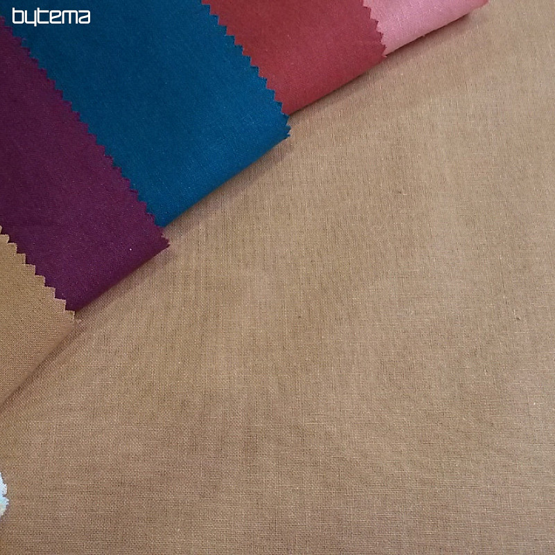 UNI CAMEL tessuto di cotone cammello