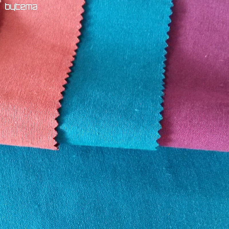 Tessuto in cotone UNI PAON verde scuro