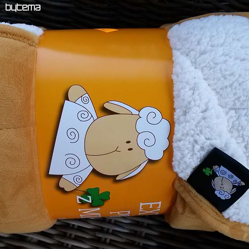 coperta in microfibra cucitura EXTRA SOFT PECORA