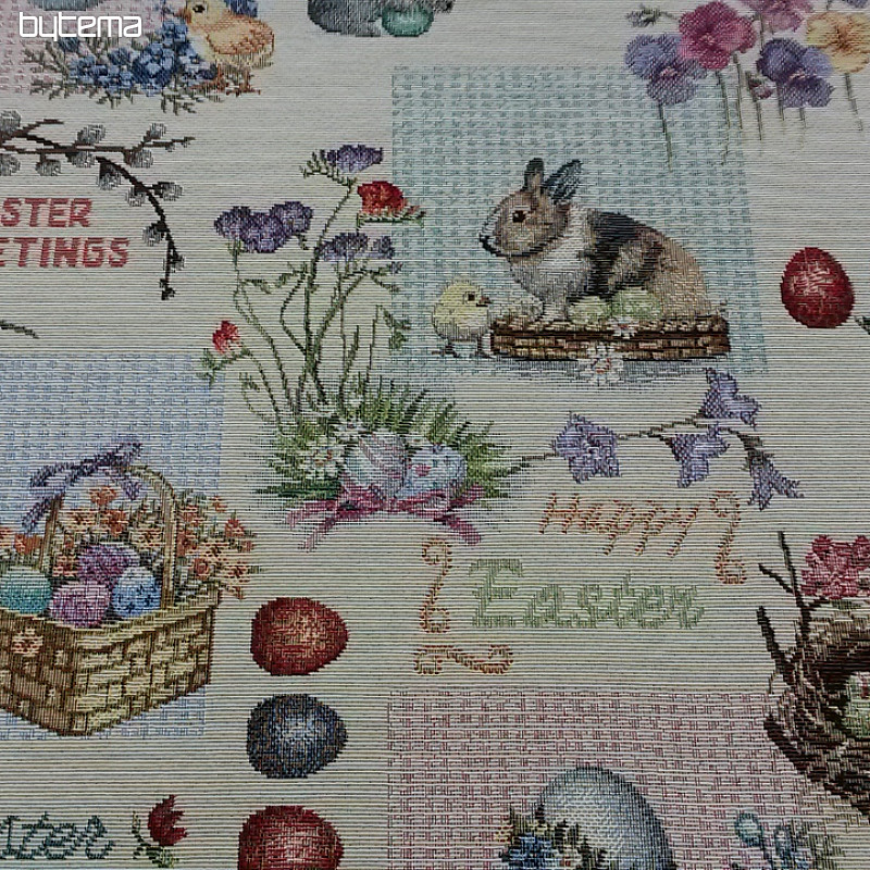 Tessuto arazzo BUONA PASQUA