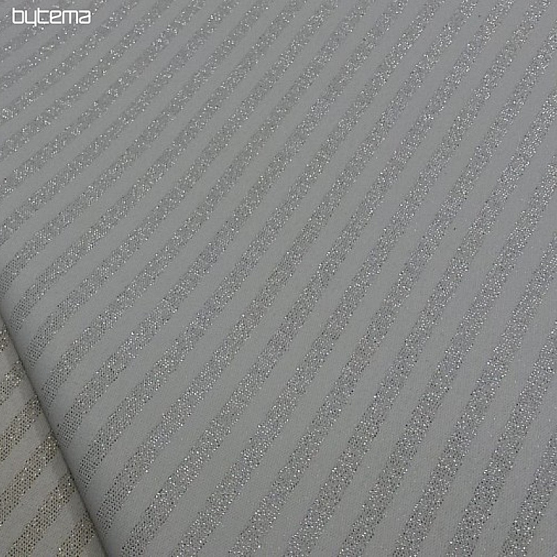 Tovaglie e sciarpe natalizie Stripes silver natur