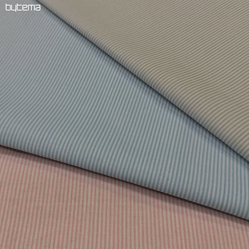 Tessuto in cotone BABY STRIPE blu