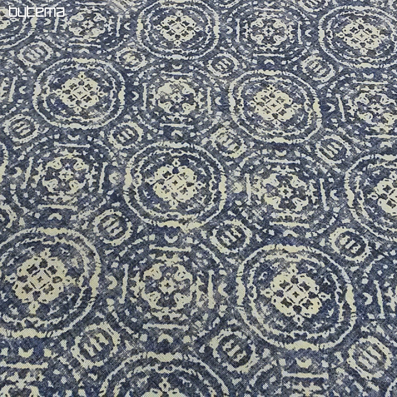 Tessuto decorativo CANCUN blu