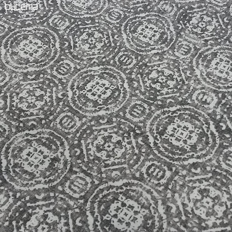 Tessuto decorativo CANCUN grigio