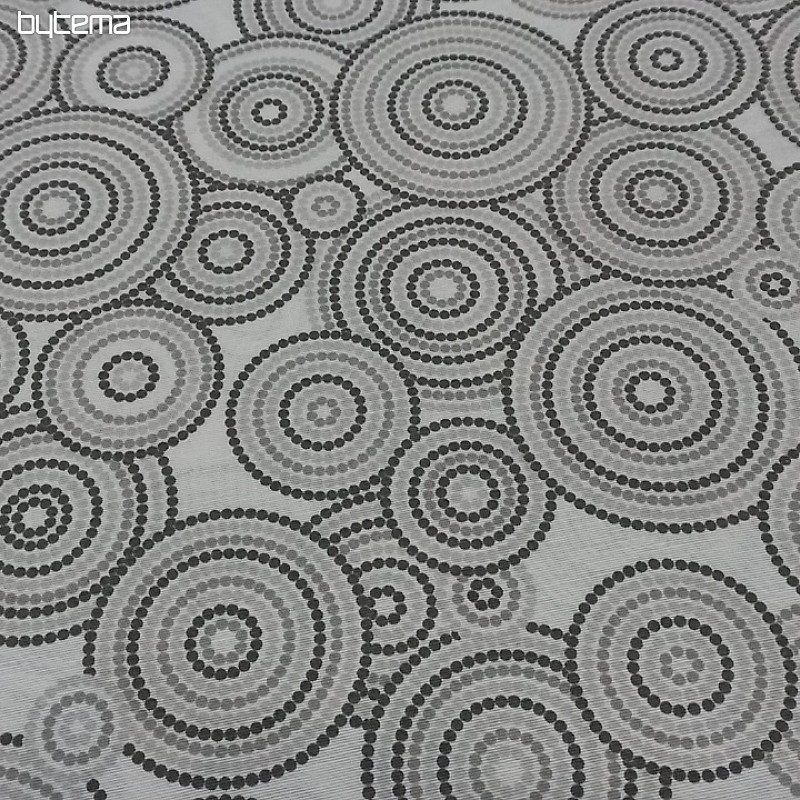 Tessuto decorativo MANDALA ECO grigio