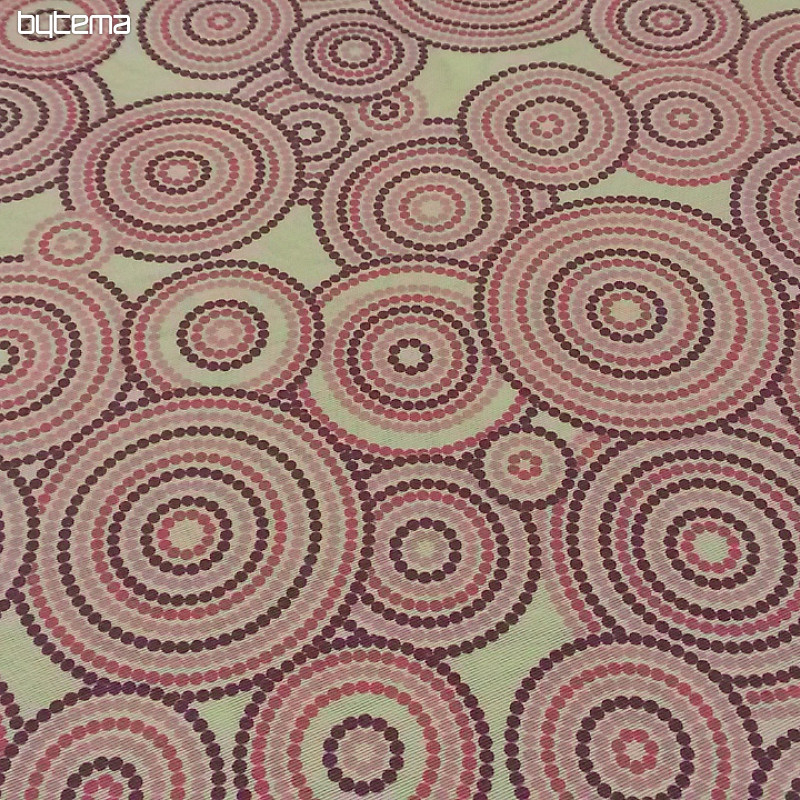 Tessuto decorativo MANDALA ECO lilla
