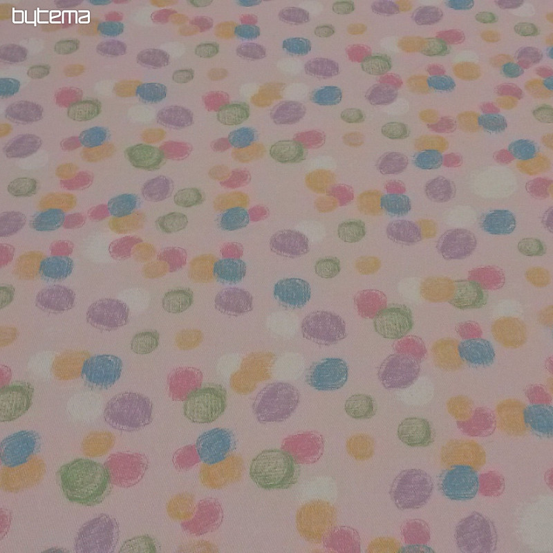 Tessuto decorativo LAMINI pois rosa