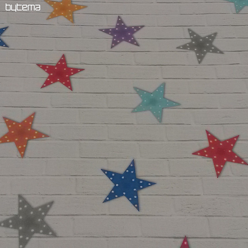 Tessuto decorativo per bambini STARS