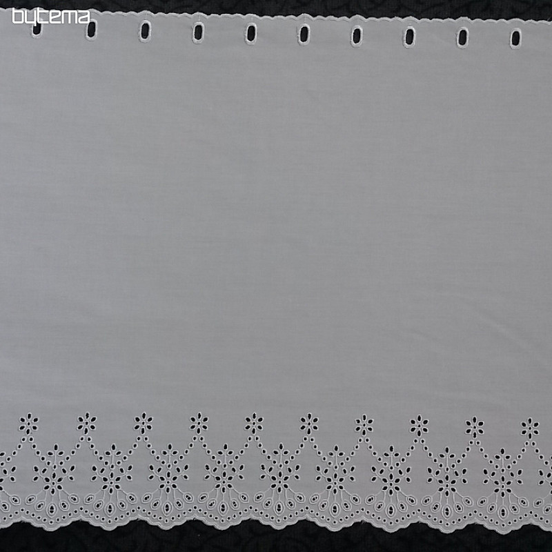Tenda in vetro colorato ricamata HOLLO
