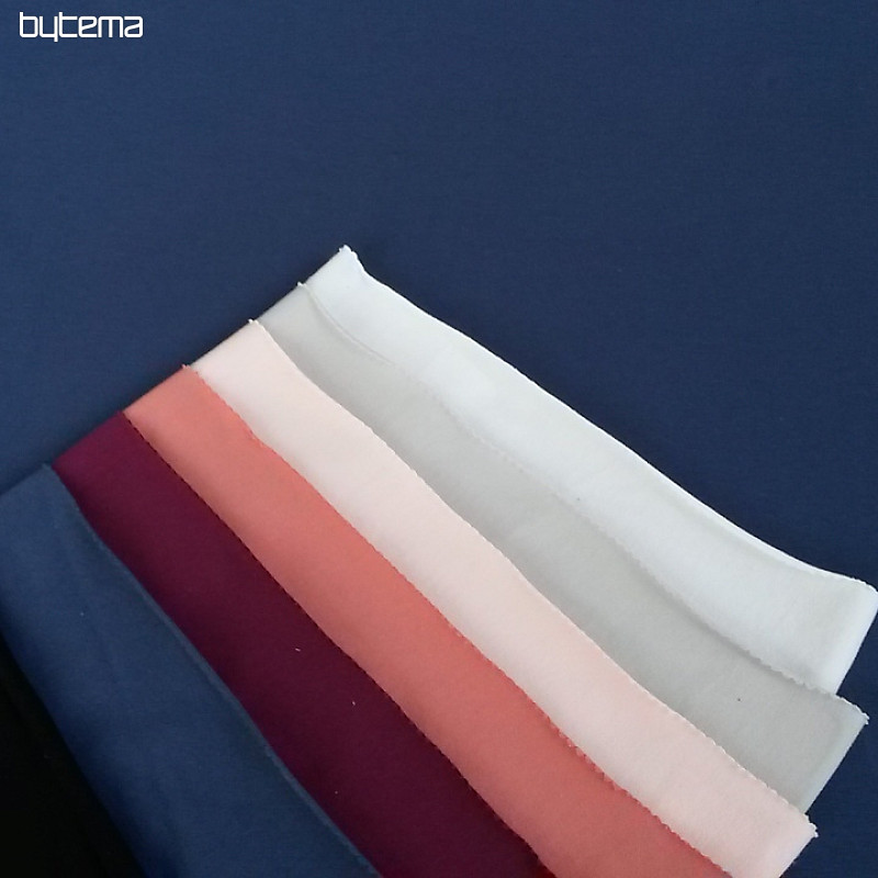 Maglia di cotone TEINTURE scura. blu