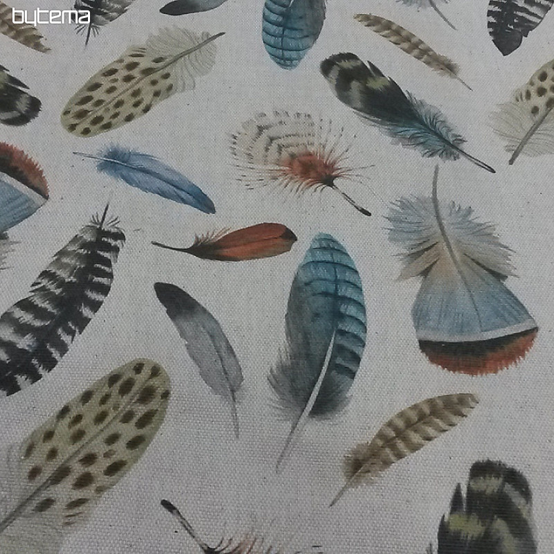 Tessuto decorativo OTONO FEATHERS 601 stampa digitale