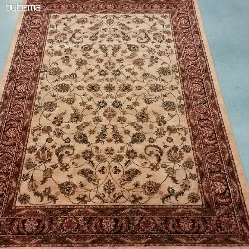 Tappeti di lusso in lana ROYAL a fiori all-over