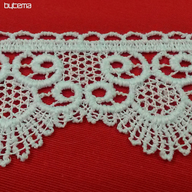 Laccio 5555/0010 5,3 cm bianco opaco
