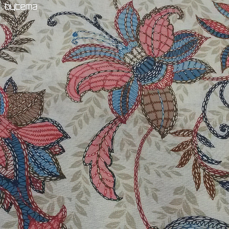 Tessuto decorativo DORKA blu
