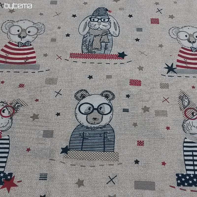 Tessuto decorativo LERE E ORSI