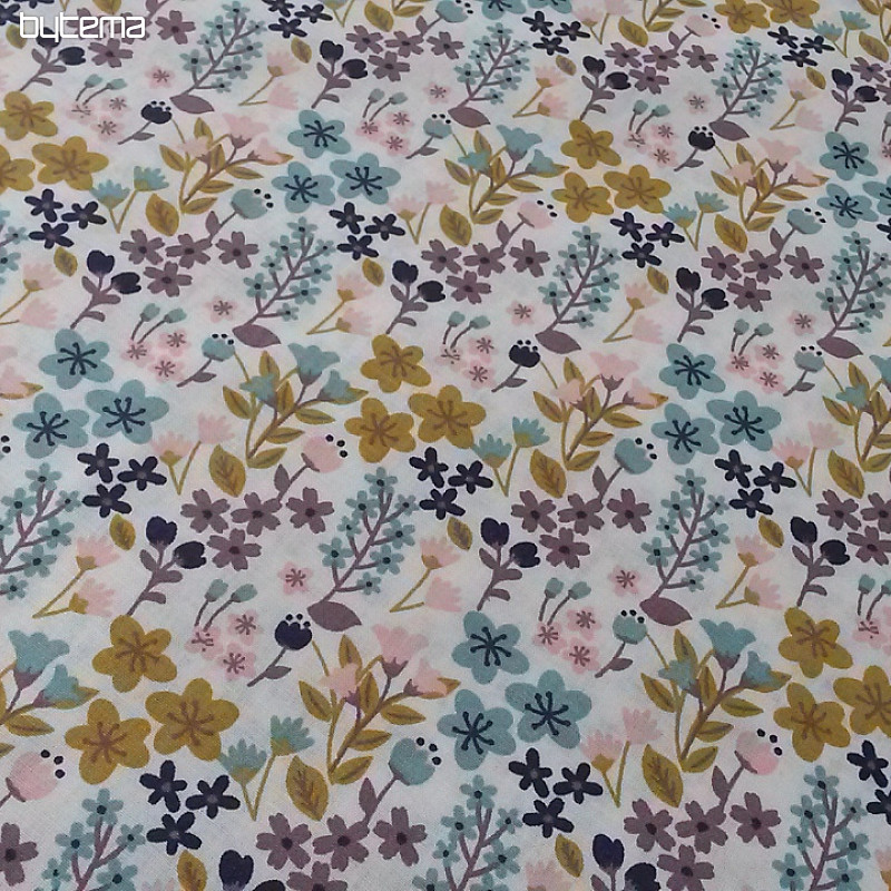 Tessuto di cotone MILA FIORI