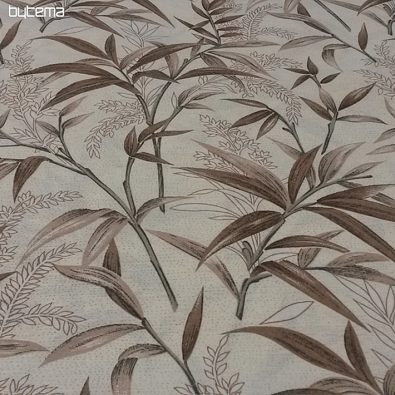 Tessuto decorativo BAMBOO marrone