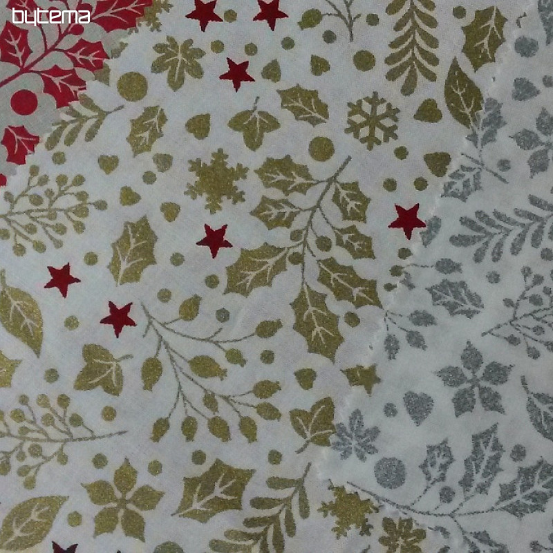 Tessuto di cotone CESMINA oro