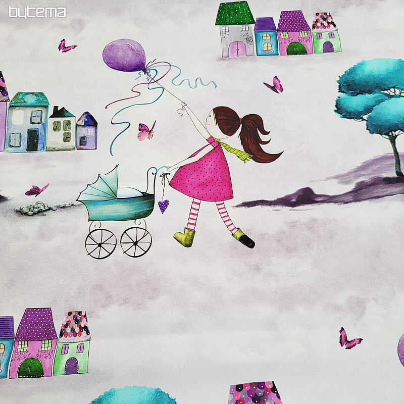 Tessuto decorativo per bambini BAMBINA