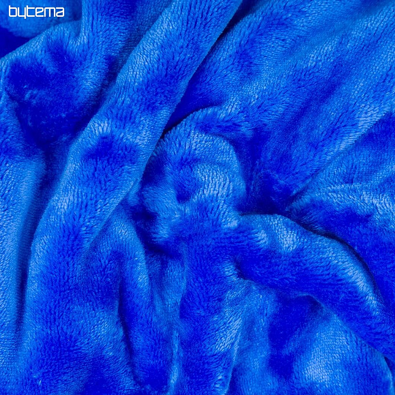 Lenzuolo in microflanella DORMIRE BENE blu scuro