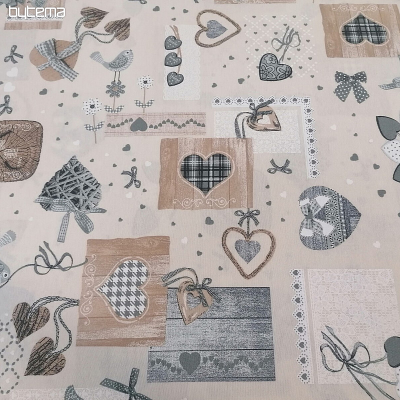 Tessuto decorativo TM PATCHWORK beige