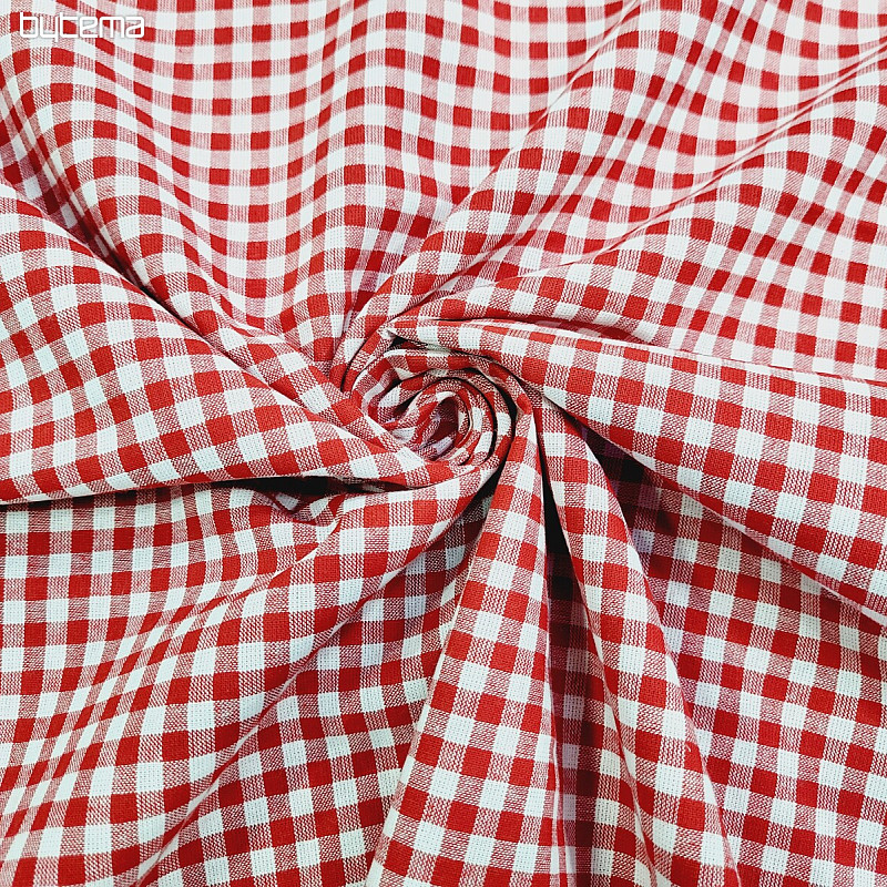 Tessuto decorativo KANAFAS rosso 0,5x0,5 cm