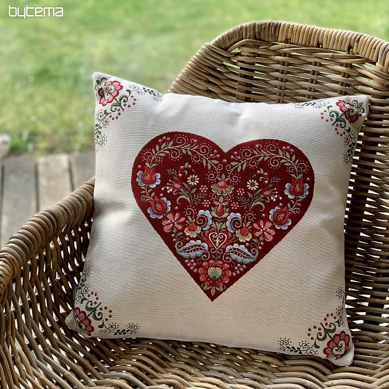 Fodera per cuscino arazzo HUGE HEARTS