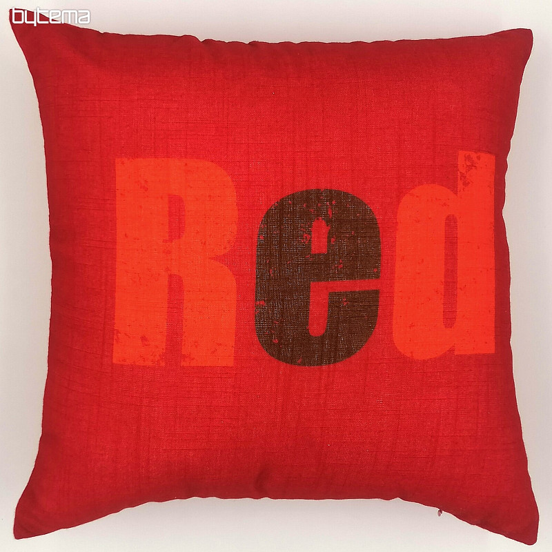 Fodera per cuscino decorativo COLORI ROSSO